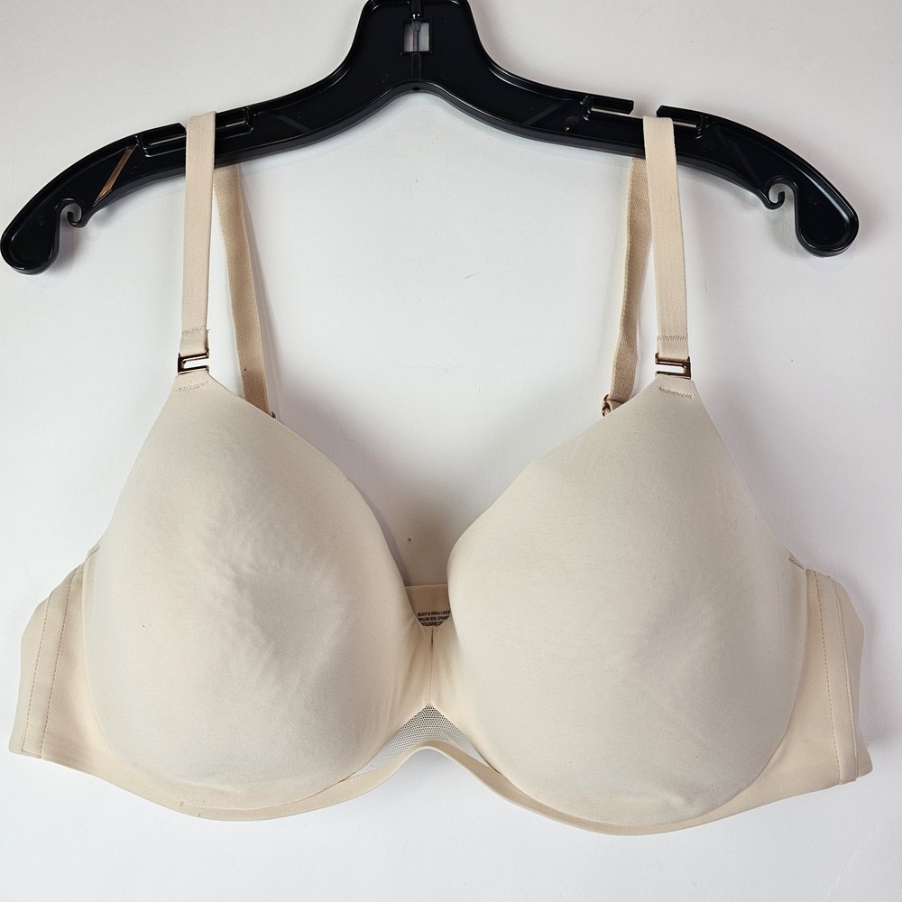 Soma Bra 42C Bodify Perfect Coverage Beige Lined Underwire Minimalist Capsule